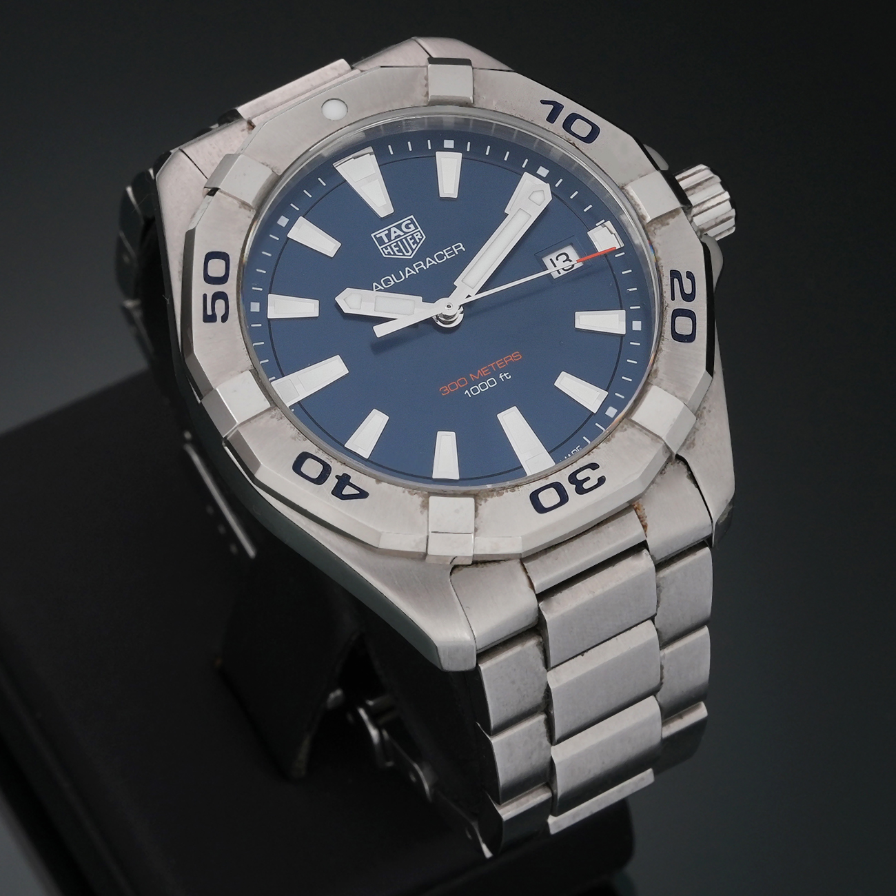 TAG HEUER(USED)태그호이어 아쿠아레이서 스틸 쿼츠 WBD1112